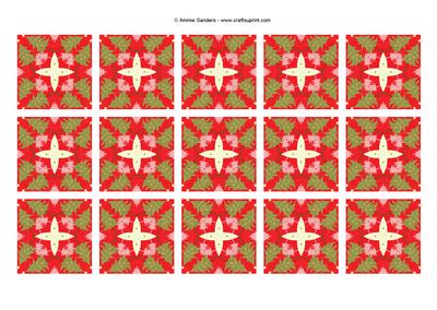 Oh Christmas Tree Teabag Tiles