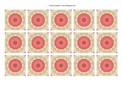 Puppy & Cupcake Teabag Tiles