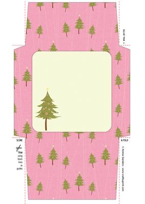 Oh Christmas Tree 5x5 Envelope