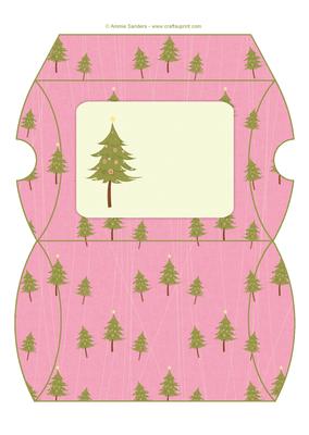 Oh Christmas Tree Pillow Box