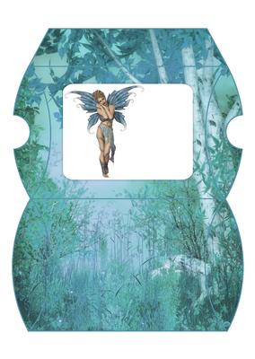 Ethereal Fairy ' Dusk ' Pillow Box