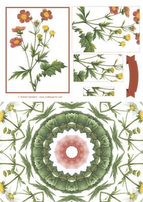 Vintage Floral Quick Card 