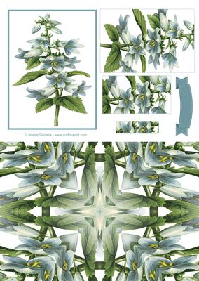Vintage Bluebells Quick Card