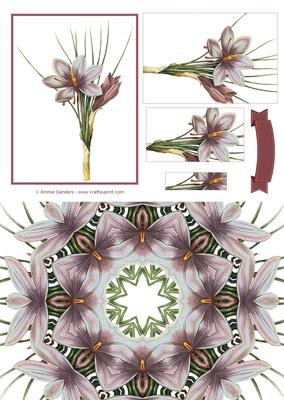 Vintage Floral Quick Card