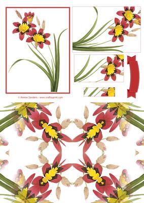 Vintage Floral Quick Card