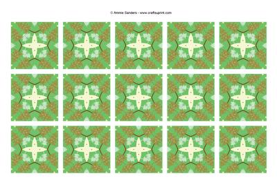 Oh Christmas Tree Teabag Tiles