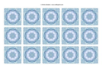 Beautiful Siren of the Sea Teabag Tiles