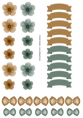 Ethereal Fairy ' Evening ' Embellishments