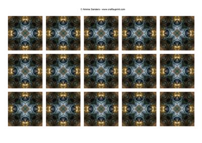 Ethereal Fairy ' Evening ' Teabag Tiles