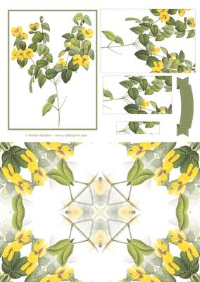 Vintage Floral Quick Card