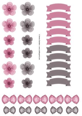 Beautiful Blushing Bride Embellishments