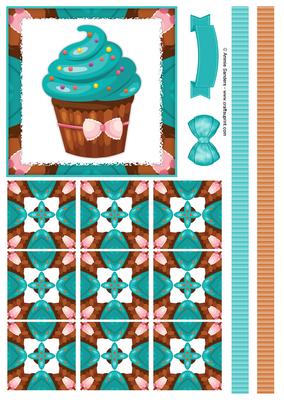 Delightful Cupcake Topper & Teabag Tiles