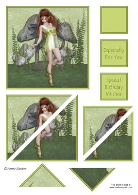 Woodland Fairy Corner Stacker