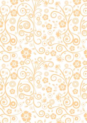 Floral Swirls A4 Backing Paper