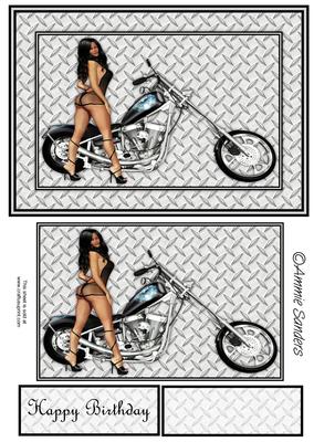 Sexy Biker Chick