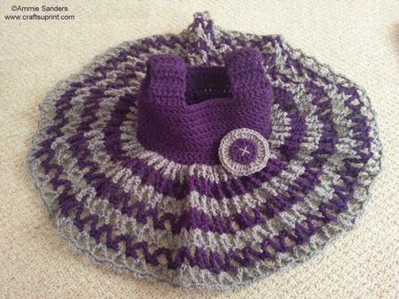 Crochet Lacy Summer Dress 0-3 & 3-6 Months