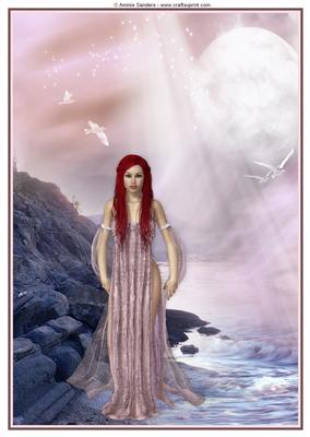 Siren of the Sea Versatile A4 Topper