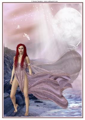Siren of the Sea Versatile A4 Topper