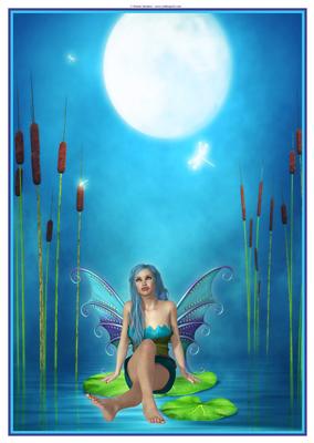 Beautiful Water Sprite Versatile A4 Topper