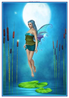 Beautiful Water Sprite Versatile A4 Topper