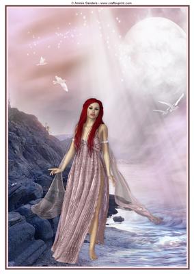 Siren of the Sea Versatile A4 Topper