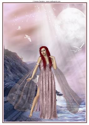Siren of the Sea Versatile A4 Topper