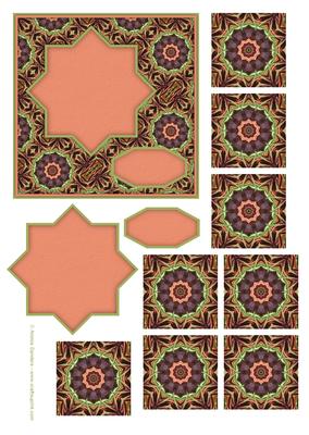 Card Front & Matching Teabag Tiles