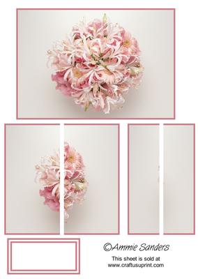 Stunning Pink Floral Display Side Stacker
