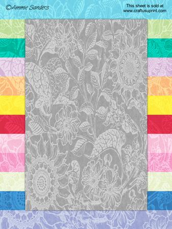 A Touch of Nature Bright Shades A4 Backing Papers