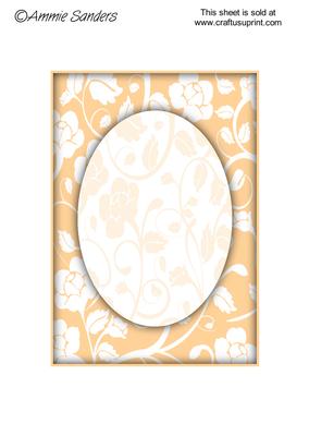 Subtle Shade Floral Fantasy A5 Card Front