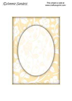 Subtle Shade Floral Fantasy A5 Card Front