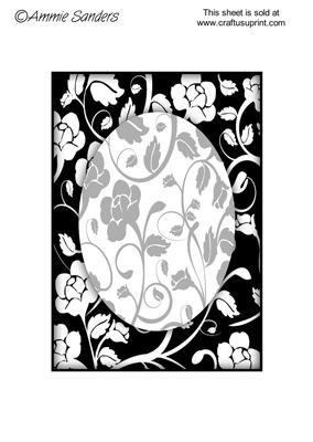 Floral Fantasy A5 Card Front