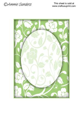 Bright Shade Floral Fantasy A5 Card Front