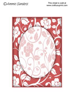 Earthy Shade Floral Fantasy A5 Card Front