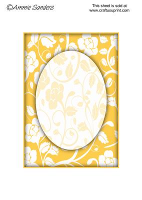 Earthy Shade Floral Fantasy A5 Card Front