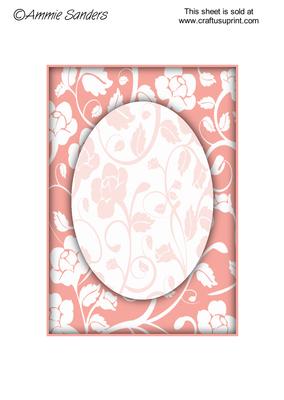 Earthy Shade Floral Fantasy A5 Card Front