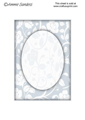 Rich Shade Floral Fantasy A5 Card Front