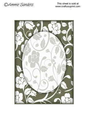 Rich Shade Floral Fantasy A5 Card Front