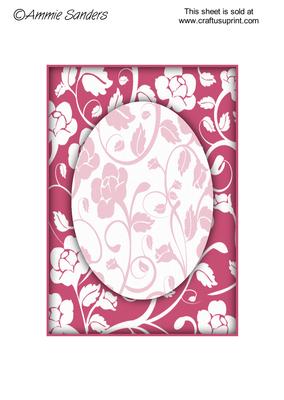 Rich Shade Floral Fantasy A5 Card Front