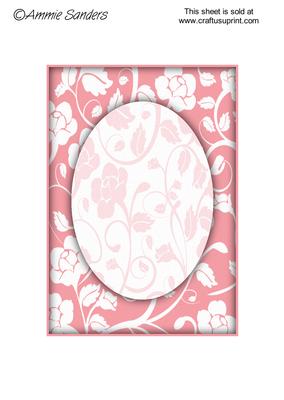 Rich Shade Floral Fantasy A5 Card Front