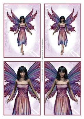 Stunning Purple Fairy Toppers