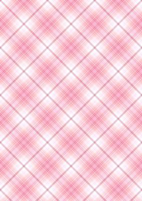 Plaid - Matching Japenese Cherry Blossom Watercolour Topper