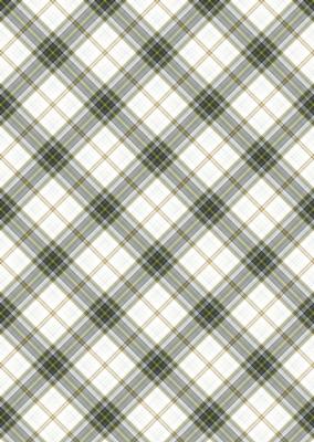 Plaid - Matching Pretty Rose Watercolour Pyramid Topper