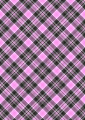 Plaid - Matching Pretty Rose Watercolour Pyramid Topper