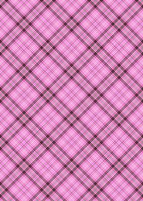 Plaid - Matching Pretty Rose Watercolour Pyramid Topper
