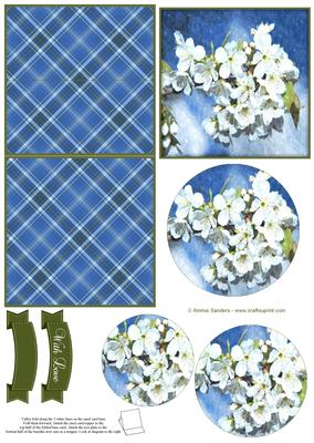 Wild Roses Mini Easel Card