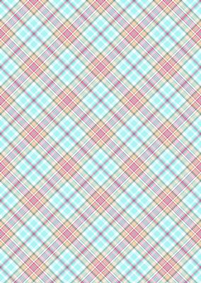Plaid - Celebration Girl Pyramid Topper