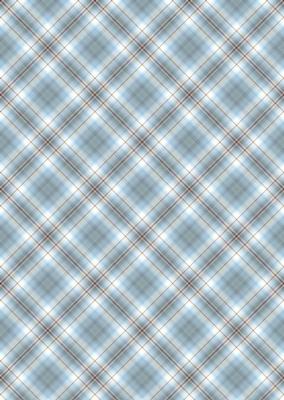 Plaid - Matching Winter Robin Watercolour Pyramid Topper