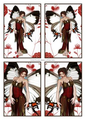 Beautiful Butterfly Fairy Toppers