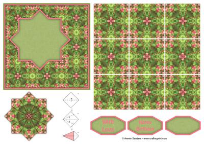 Card Front & Matching Teabag Tiles